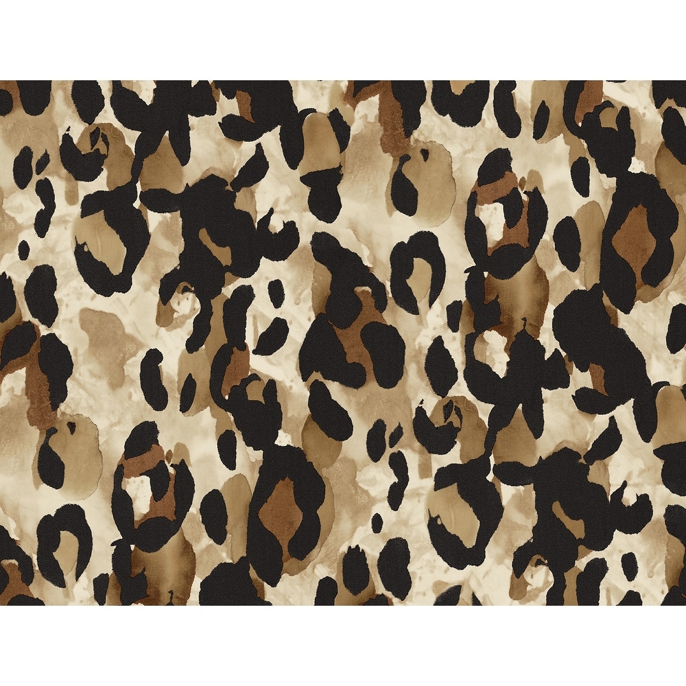 Harry & Grace Leopard Print Peel and Stick Wallpaper