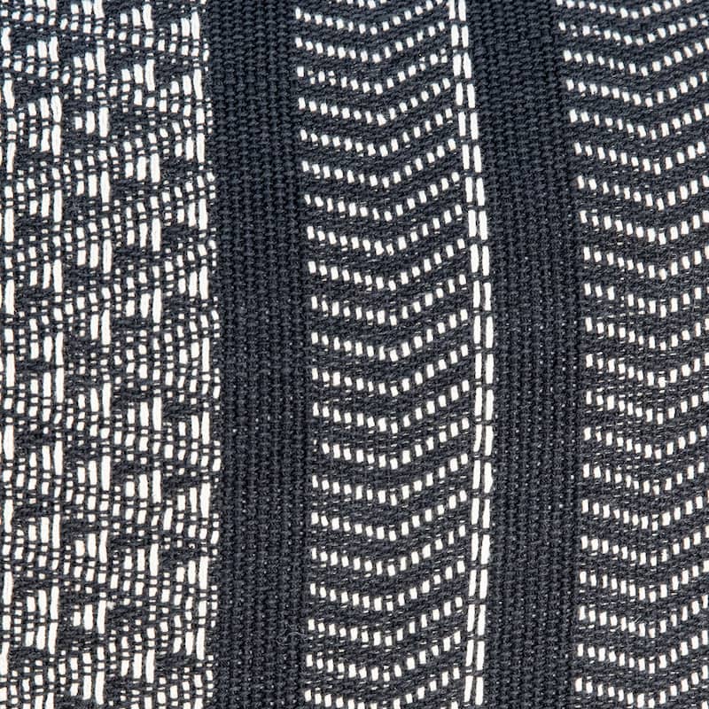 Damien Handwoven Cotton Blend 14-inch x 24-inch Lumbar Pillow
