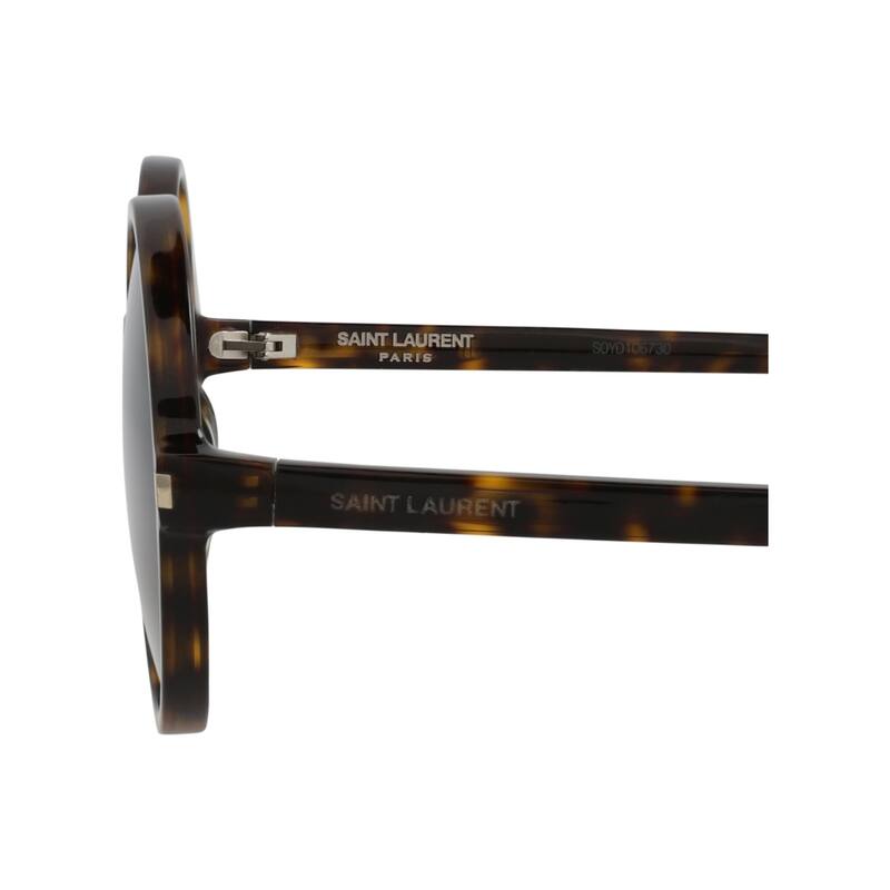 Saint Laurent Round-Frame Acetate Sunglasses