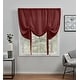 preview thumbnail 1 of 7, ATI Home Loha Light Filtering Rod Pocket Tie Up Shade - 54X63 Radiant Red