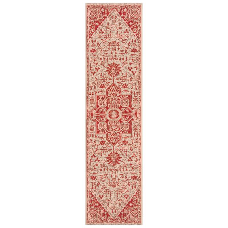 SAFAVIEH Linden Ludmyla Indoor/ Outdoor Waterproof Patio Backyard Rug