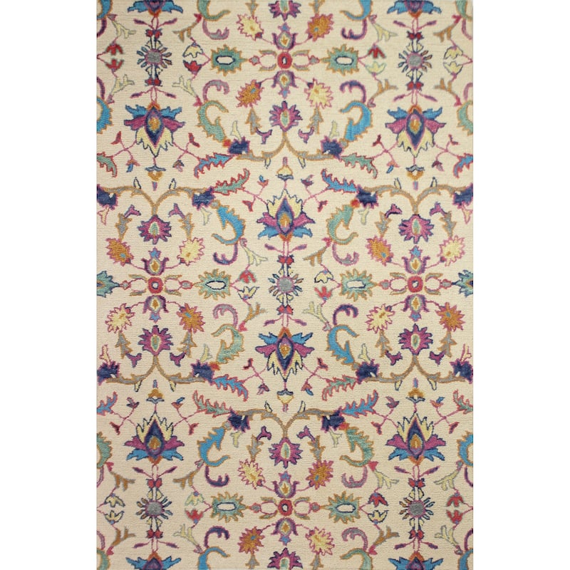 Bashian Hand Tufted Danbury Beige Rug