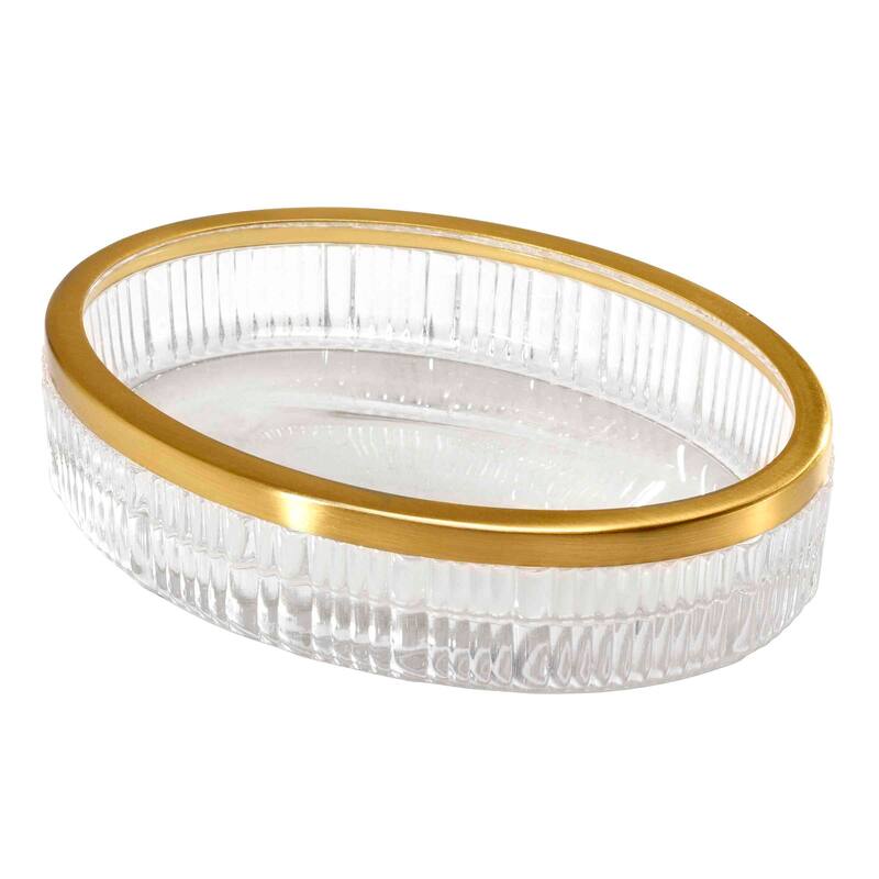 Nicole Miller Louise Soap Dish - Clear - Soap Dish