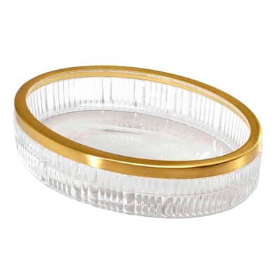 Nicole Miller Louise Soap Dish - Clear - Soap Dish