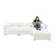 Option White+3 Seat+1 Ottoman