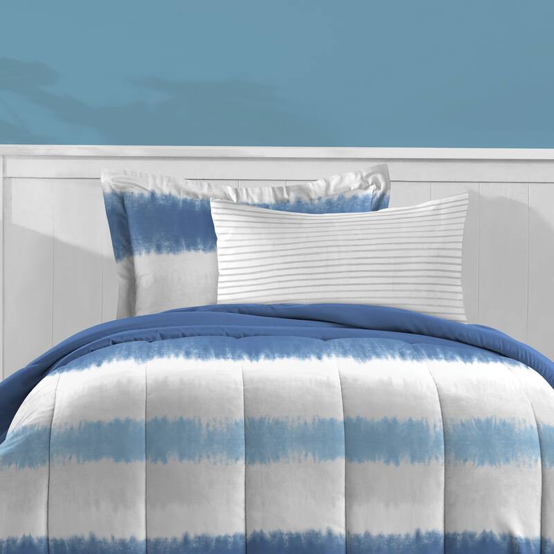 Dream Factory Tie Dye Stripe Bed-in-a-Bag