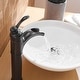preview thumbnail 14 of 14, Vibrantbath Waterfall Bathroom Vessel Sink Faucet Commercial