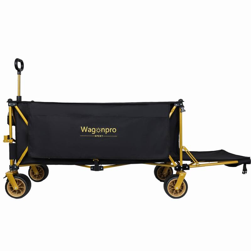 67-1/2in Extra long large Heavy Duty Utility Beach Wagons with Opened Tailgate and All-Terrain Wheels, 480lbs Capacity