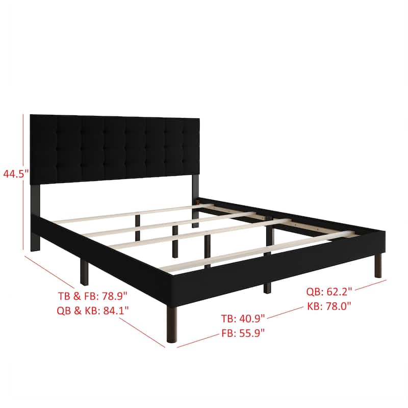 Clayfell Haines Upholstered Panel Bed