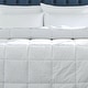 preview thumbnail 3 of 5, Pointehaven Luxury sized 240TC Down Alternative Hypoallergenic Cotton Percale Breathable Comforter