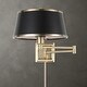 preview thumbnail 2 of 7, Uttermost Newmarket 1 Light Brass Sconce