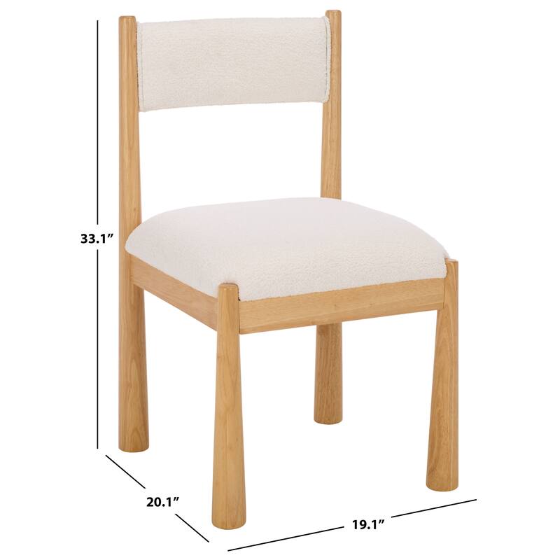 SAFAVIEH Home Makiko Dining Chair - 19"W x 20"D x 33"H