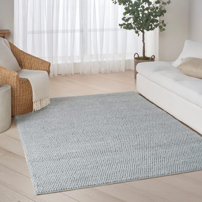 DKNY Pure Knots Indoor only Solid Area Rug
