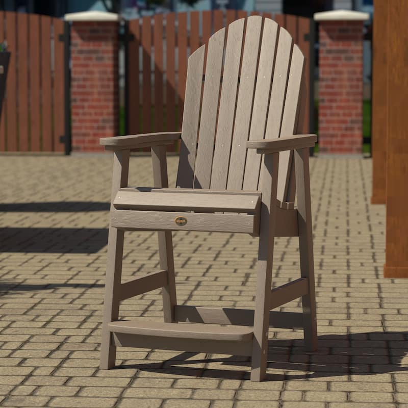 HIGHWOOD Commercial Grade Muskoka Adirondack Counter Height Dining Chair