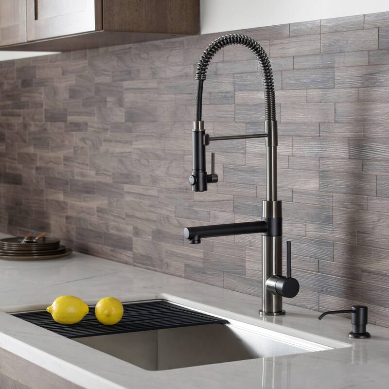 Kraus Artec 2-Function Commercial Pulldown Pot Filler Kitchen Faucet