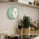preview thumbnail 159 of 195, Infinity Instruments Round Retro Kitchen Wall Clock by Infinity Instruments
