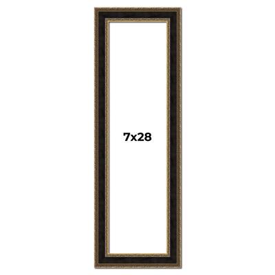 7x28 Frame Gold Antique Vintage Sold Wood Picture Frame | 1.75 Inch