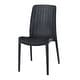 preview thumbnail 12 of 22, Rue Stackable Resin Rattan Patio Dining Chairs (Set of 4)