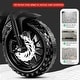 preview thumbnail 16 of 29, 12V Kids Ride-On Motorcycle with Manual Throttle, PU Seat, and Wireless Music - Safe Training Wheels