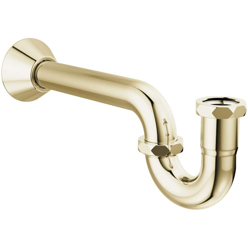 Delta DT031141 P-Trap with Escutcheon - Brilliance Polished Nickel