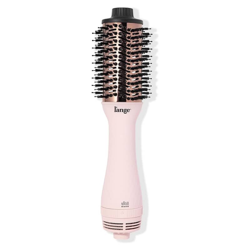 L'ANGE HAIR LAN2452 Le Volume 2-in-1 Titanium Blow Dryer Brush, 60mm, Blush