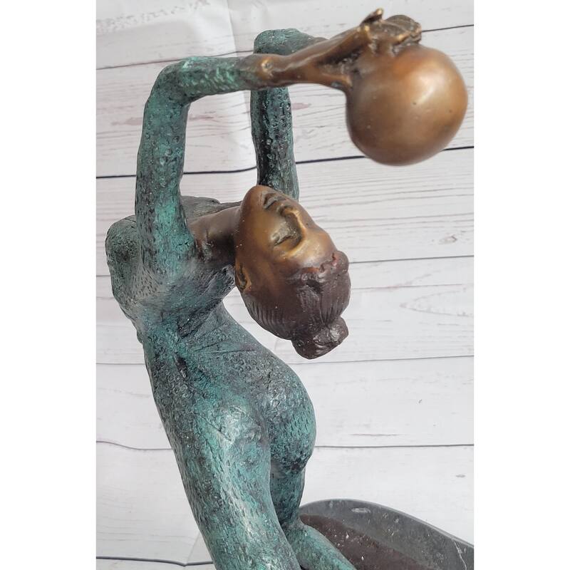 Rhythmic Gymnast Olympic Memorabilia By Collett Bronze Sculpture Hotcast Statue