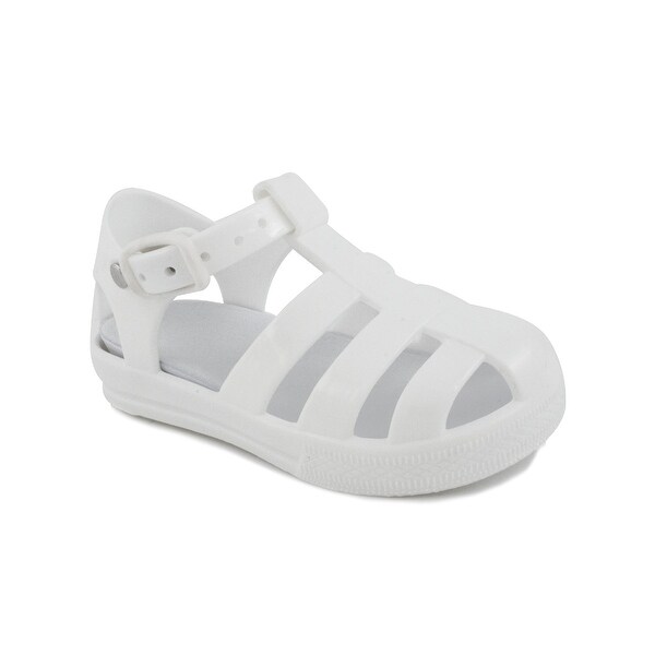 off white jelly sandals sale