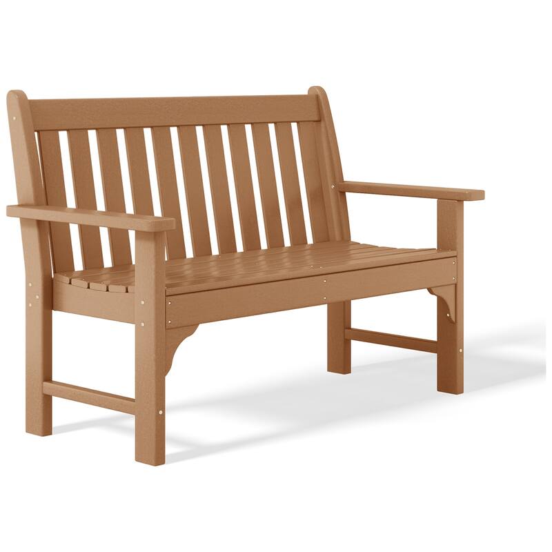 Laguna Poly 3-Piece Bench With Coffee Table