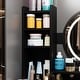 preview thumbnail 23 of 24, 5-Drawers Makeup Vanity Table Set with Lighted Mirror (PINK/BLACK) - 52"H