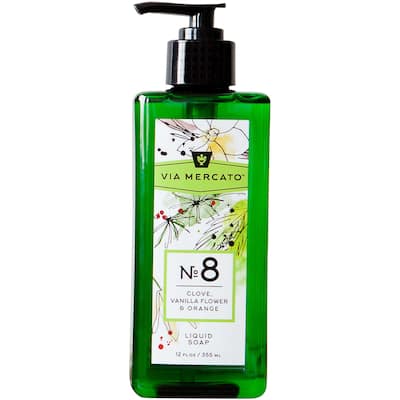 Via Mercato Liquid Hand Soap No 8 - Clove Vanilla & Orange