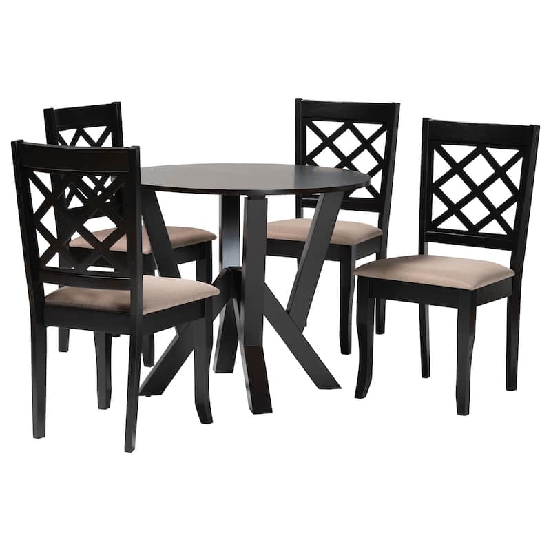 Adina Modern and Contemporary 5-Piece Dining Set