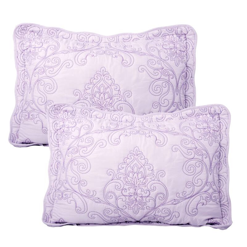 Serenta Damask Oversized 4-piece Bedspread Set