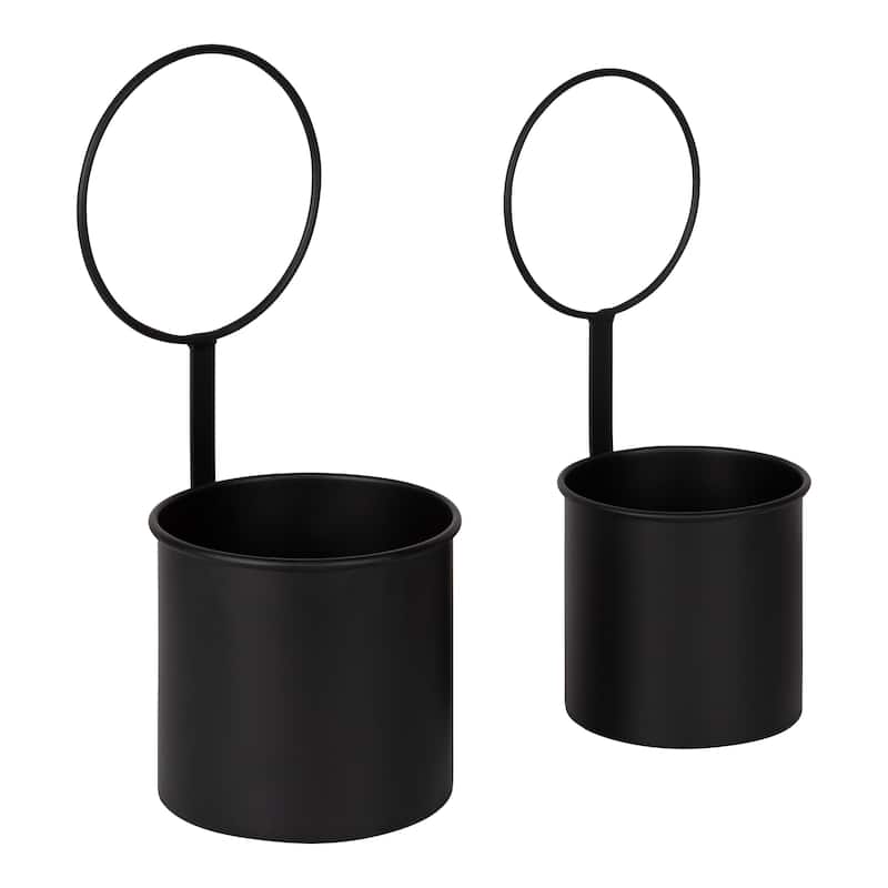 Kate and Laurel Kellet Wall Planter Set - 2 Piece
