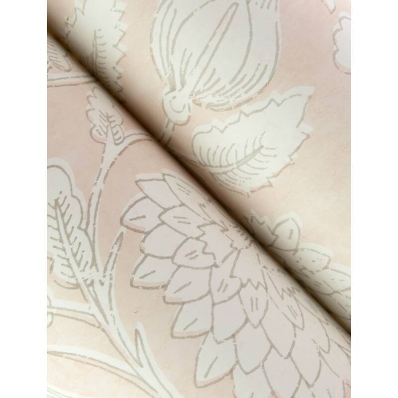 Chesapeake Vadouvan Blush Jacobean Trail Wallpaper