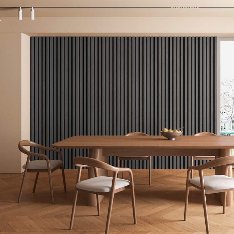 Art3d 2-Pack MDF Acoustic Grille Panels – 24"x95.7" Sound-Absorbing Wall Panels - N/A