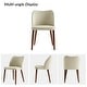 preview thumbnail 40 of 64, HULALA HOME Melisa Solid Wood Dining Chair Set of 4