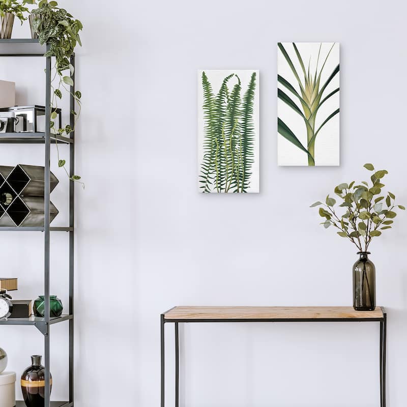 Green Things 1, Green Things 4 by Nyoman Sudarsa Canvas Art Prints