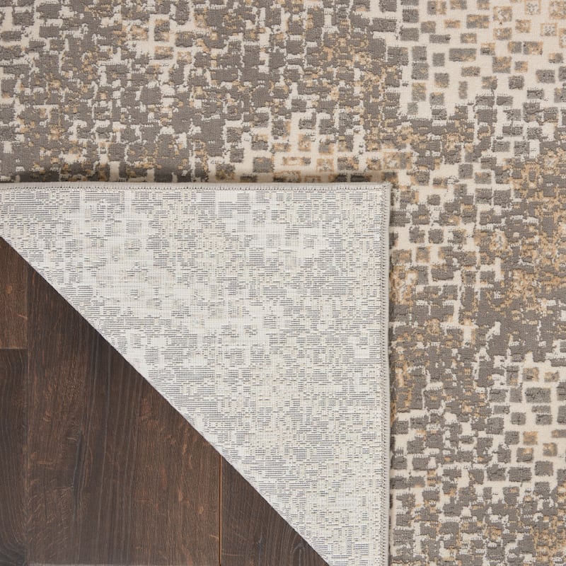 Michael Amini MA90 Uptown Abstract Area Rug
