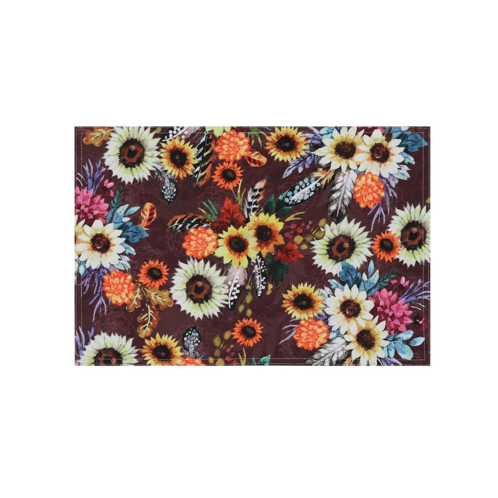 Laural Home Fall Feathers Placemat Set of 4 - 13" x 19"