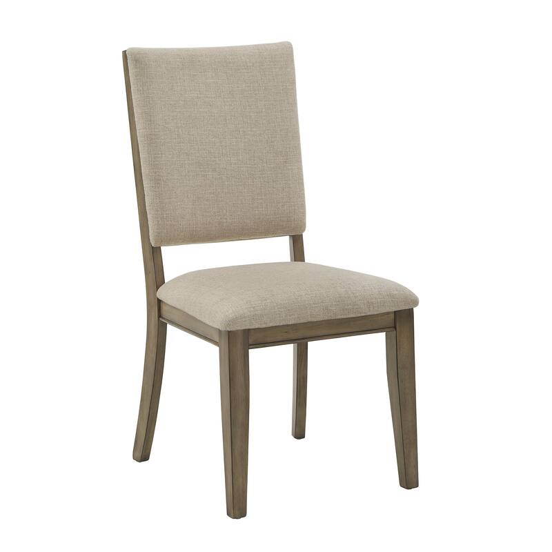 Fiona Antique Beige Fabric Dining Chairs (Set of 2) by iNSPIRE Q Classic