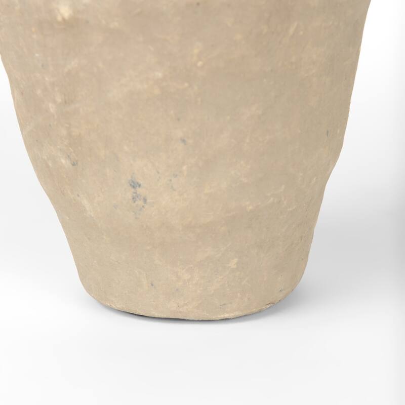Rundal Small Grey Paper Mache Vase
