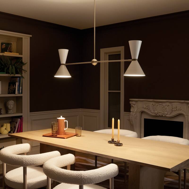 Kichler Lighting Phix 48 in. 4-Light Linear Chandelier