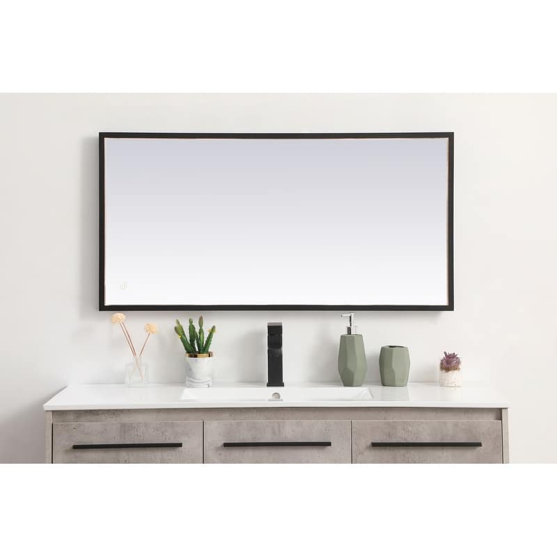 Indigo Home 20x40 inch LED mirror with adjustable color temperature