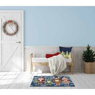 Liora Manne Esencia Nutcracker Sweet Indoor/Outdoor Mat