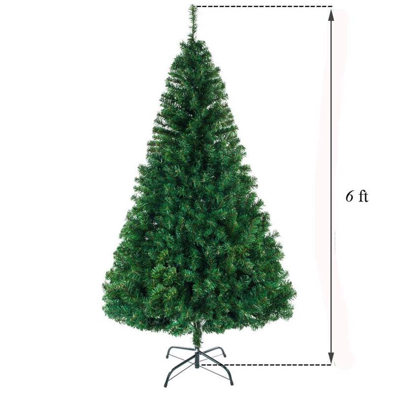 6ft 1050 Branch Christmas Tree for Holiday Decoration