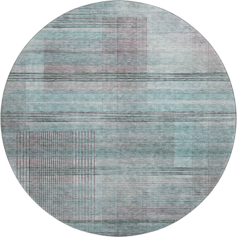 Premium Washable Super Soft Modern Criss Cross Mayfield Rug