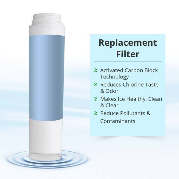 Replacement Water Filter For Ge Gscs3pgxcfss Refrigerator Water Filter 3 Pack White Overstock 22976760