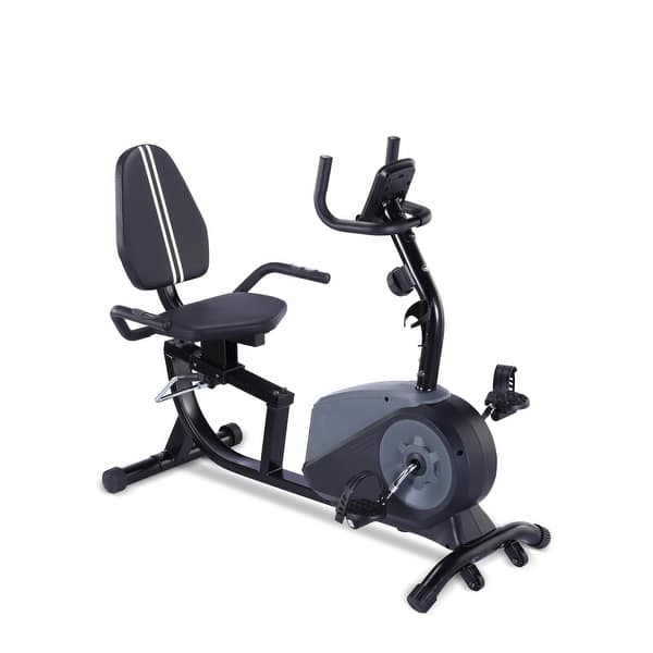 Recumbent Exercise Bike w/Optional Bluetooth Connectivity, 16 Levels  Magnetic Resistance and Pulse Rate Monitor, Stationary Bike - Bed Bath &  Beyond - 40335037
