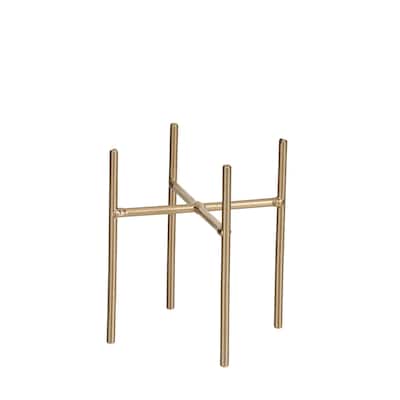 Ascot Plant Stand Gold 4.5"Dia - ST - Gold