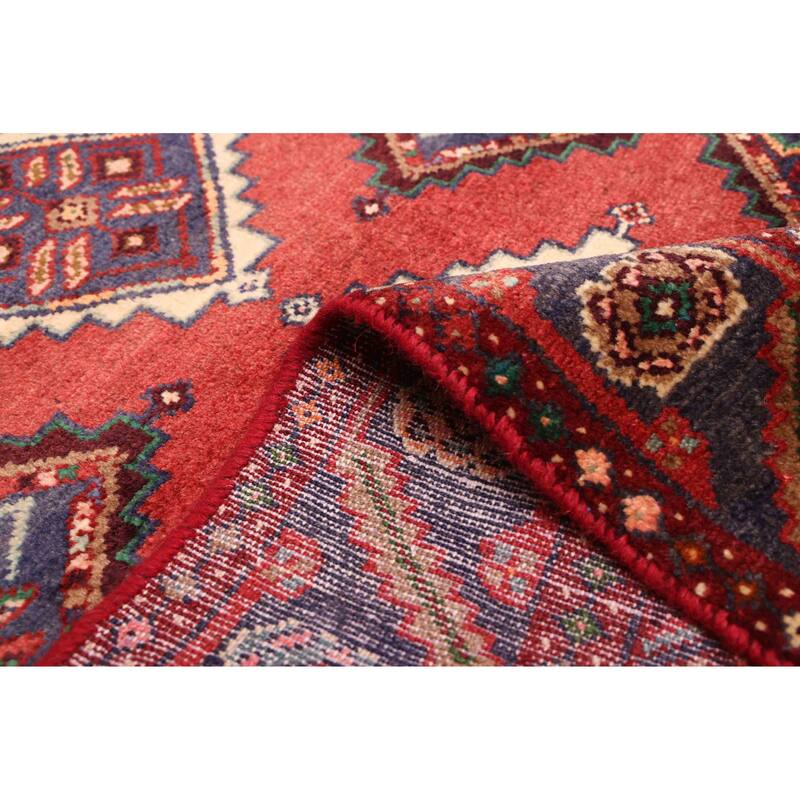 ECARPETGALLERY Hand-knotted Konya Anatolian Red Wool Rug - 3'2 x 9'7
